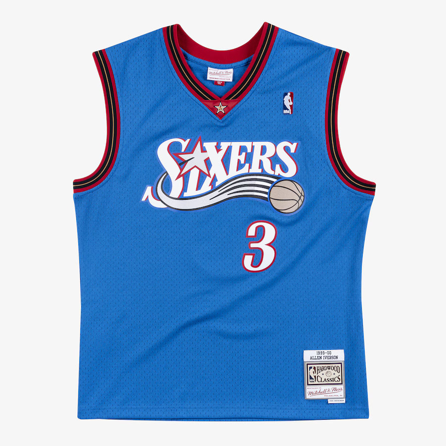 Mitchell & Ness Men's Allen Iverson Royal Philadelphia product image 2