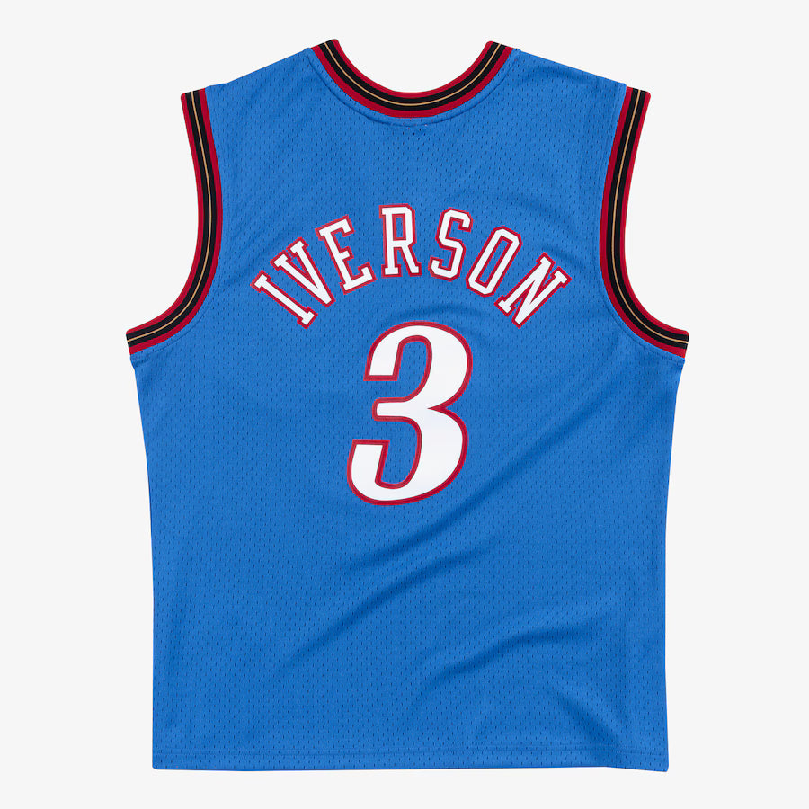Mitchell & Ness Men's Allen Iverson Royal Philadelphia product image 3