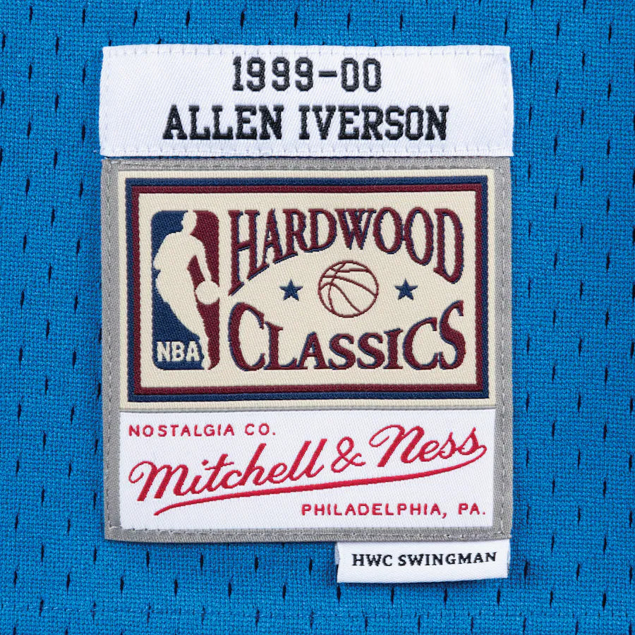 Mitchell & Ness Men's Allen Iverson Royal Philadelphia product image 4