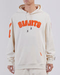 Pro Standard Men San Francisco Giants Triple Tonal DK Po Hoodie-Eggshell product image 1, provided for visual reference and
