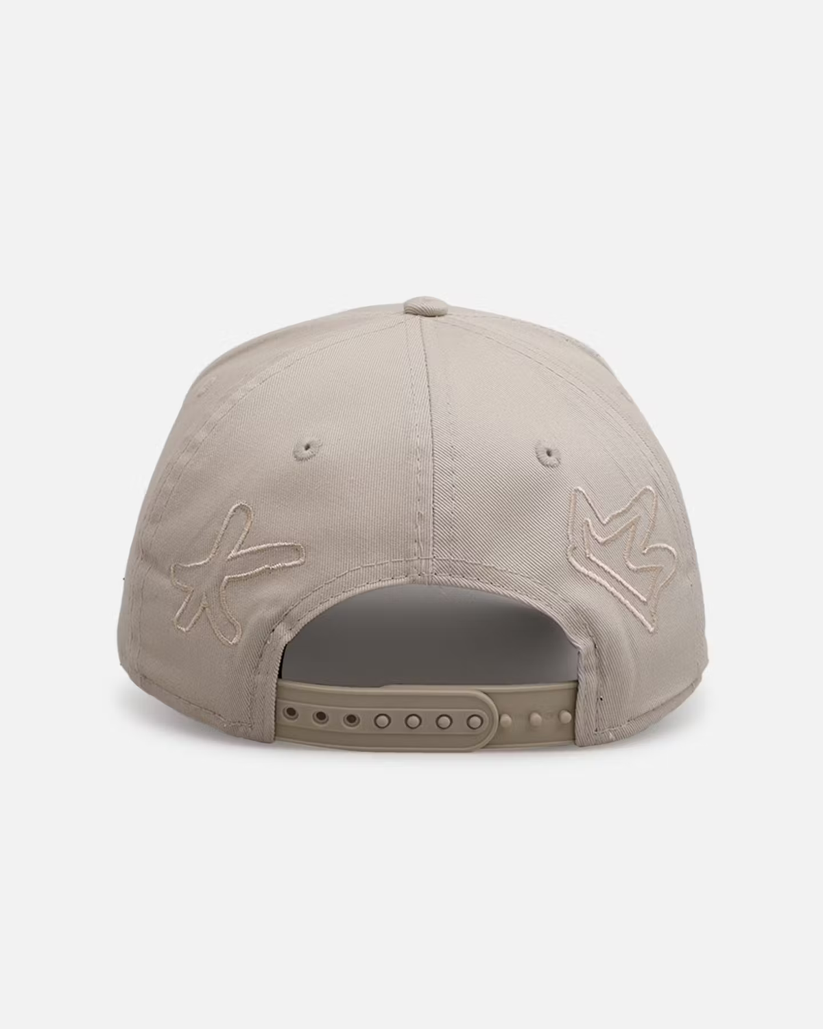 New Era Club America Front Tag A-Frame 9FORTY Adjustable Hat-Khaki product image 2, provided for visual reference and