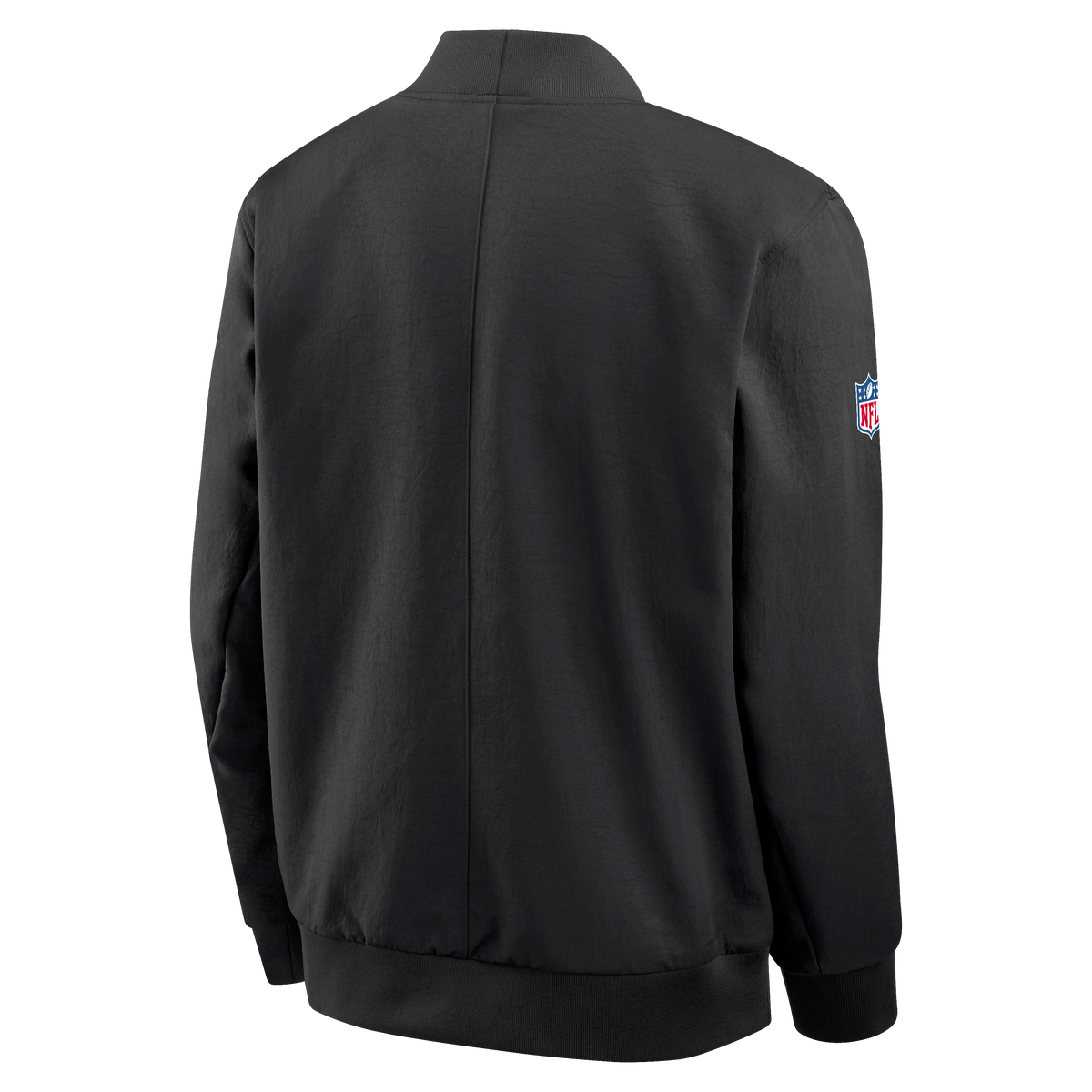 Nike Men Las Vegas Raiders Full-Zip Bomber Jacket-Black product image 2, provided for visual reference and product detail