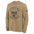 Nike Las Vegas Raiders Rewind Long Sleeve T-Shirt product image 1, provided for visual reference and product detail review