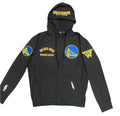 PRO STANDARD GOLDEN STATE WARRIORS CLASSIC WIND SUIT Men WOVEN FULL ZIP PULLOVER HOODIE product image 1, provided for visual