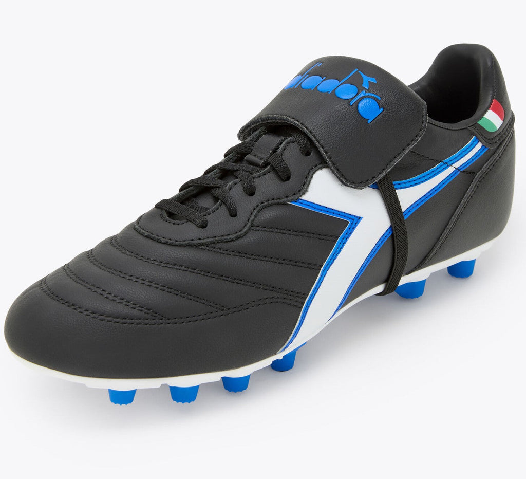 Diadora Brasil Og Lt T Mdpu Fg-Royal/Black product image 2, provided for visual reference and product detail review