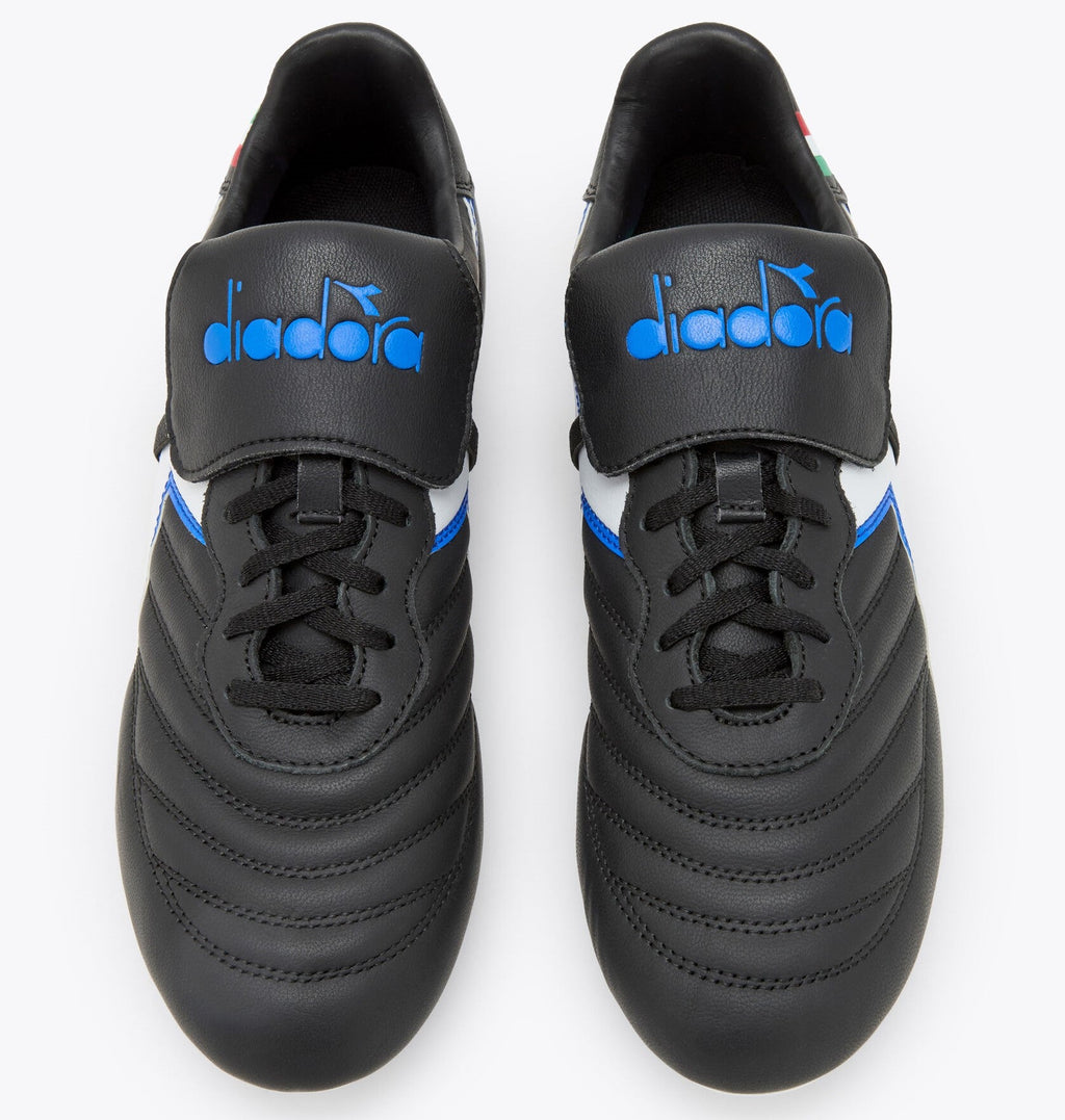Diadora Brasil Og Lt T Mdpu Fg-Royal/Black product image 5, provided for visual reference and product detail review