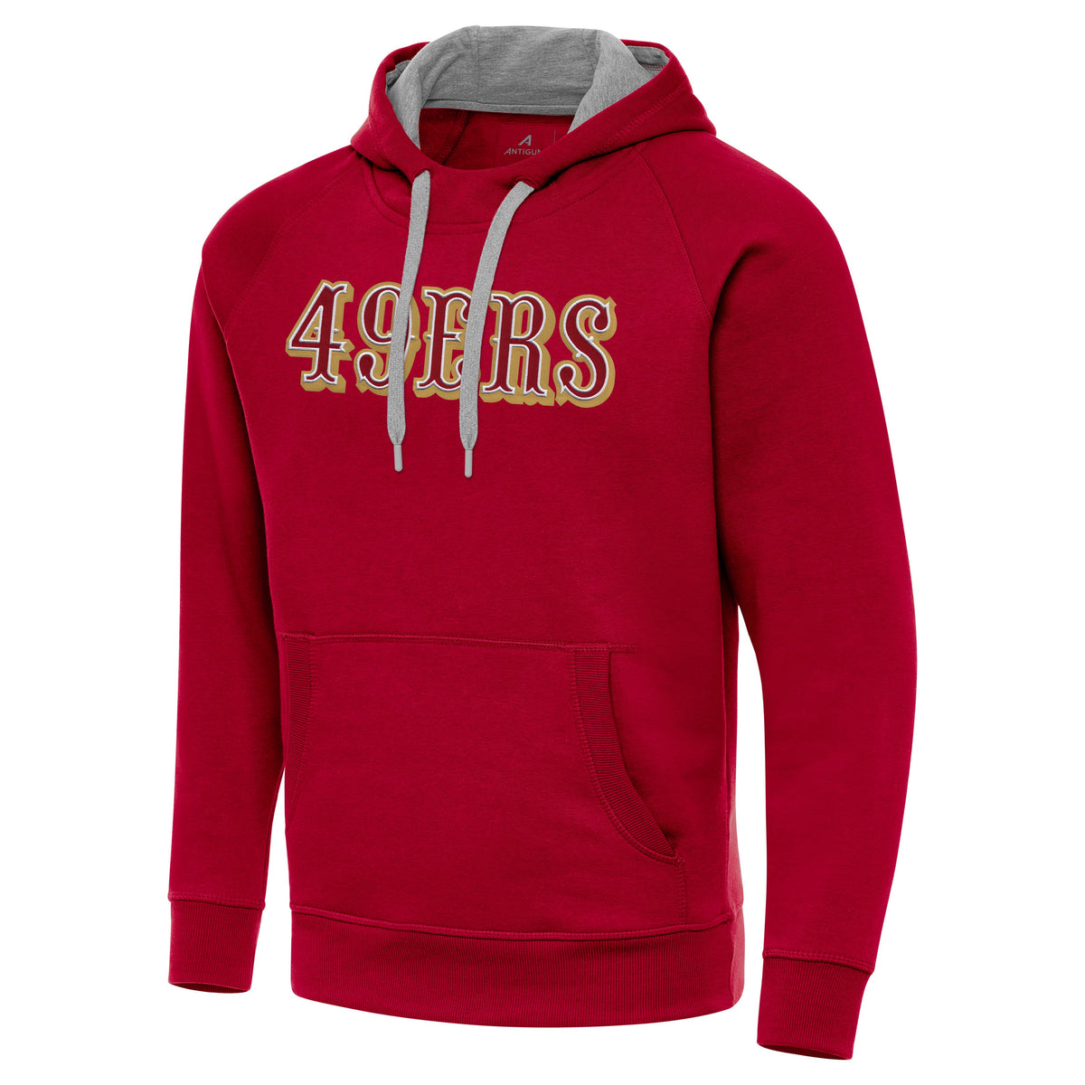 San Fransisco 49ers Men's Antigua Red Wordmark Hoodie product image 1