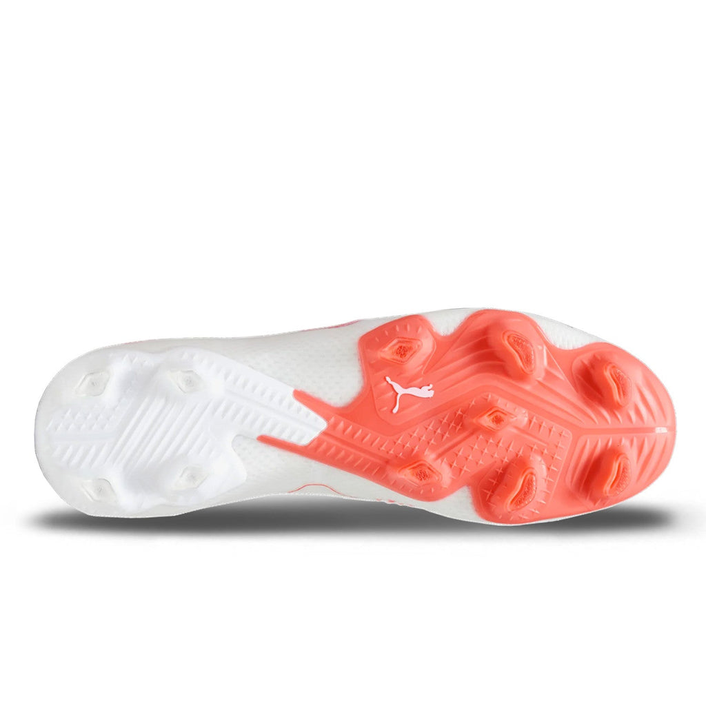 Puma Men Future Ultimate FG/AG-White/Black/Fire Orchid product image 3, provided for visual reference and product detail