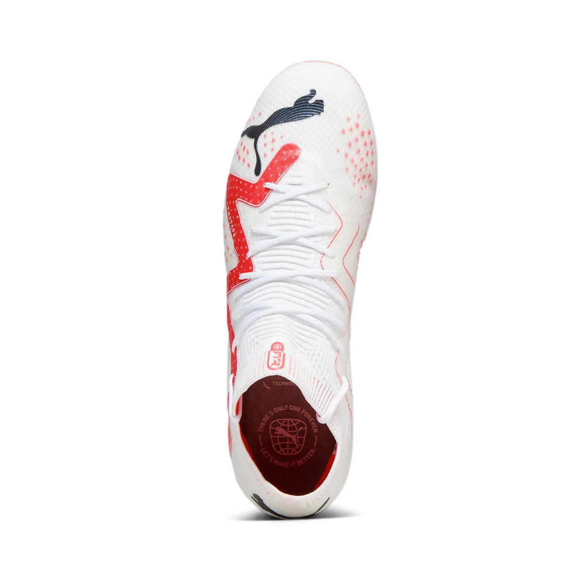 Puma Men Future Ultimate FG/AG-White/Black/Fire Orchid product image 4, provided for visual reference and product detail