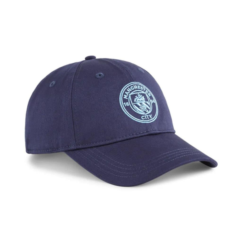 Puma Manchester City Essential Cotton Hat product image 1, provided for visual reference and product detail review