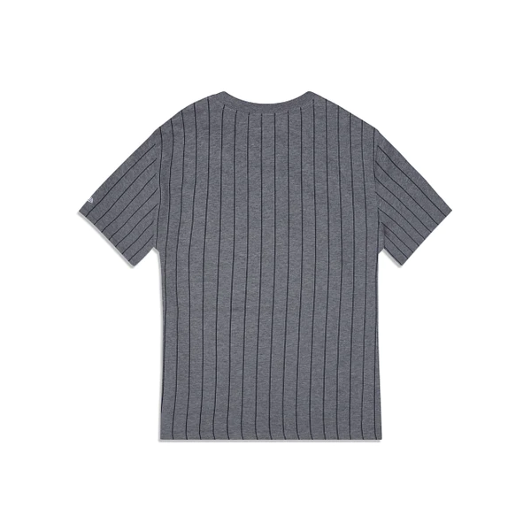 New Era New York Yankees Striped Gray T-Shirt-Grey product image 3, provided for visual reference and product detail review