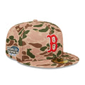 New Era Boston Red Sox 2004 World Series Side Patch Duck Camo 59FIFTY Fitted Hat product image 1, provided for visual