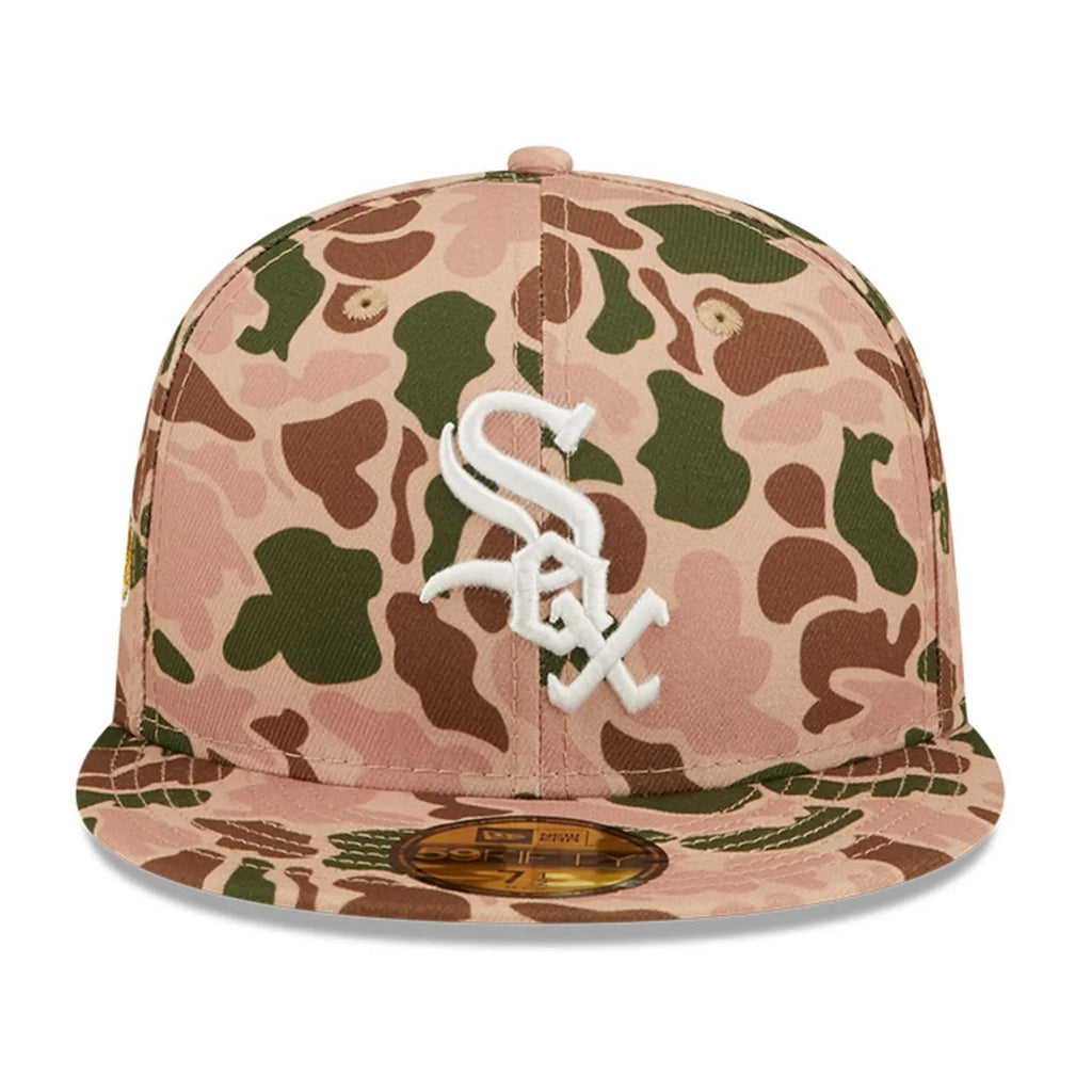 New Era Chicago White Sox 2005 World Series Side Patch Duck Camo 59FIFTY Fitted Hat product image 2, provided for visual