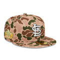 New Era St Louis Cardinals 2011 World Series Side Patch Duck Camo 59FIFTY Fitted Hat product image 1, provided for visual