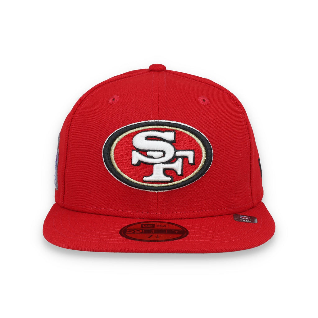 New Era San Francisco 49ers Super Bowl LVIII Side Patch 59FIFTY Fitted Hat-Red product image 2, provided for visual