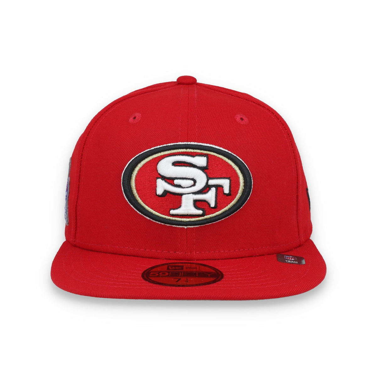 New Era San Francisco 49ers Super Bowl LVIII Side Patch 59FIFTY Fitted Hat-Red product image 2, provided for visual