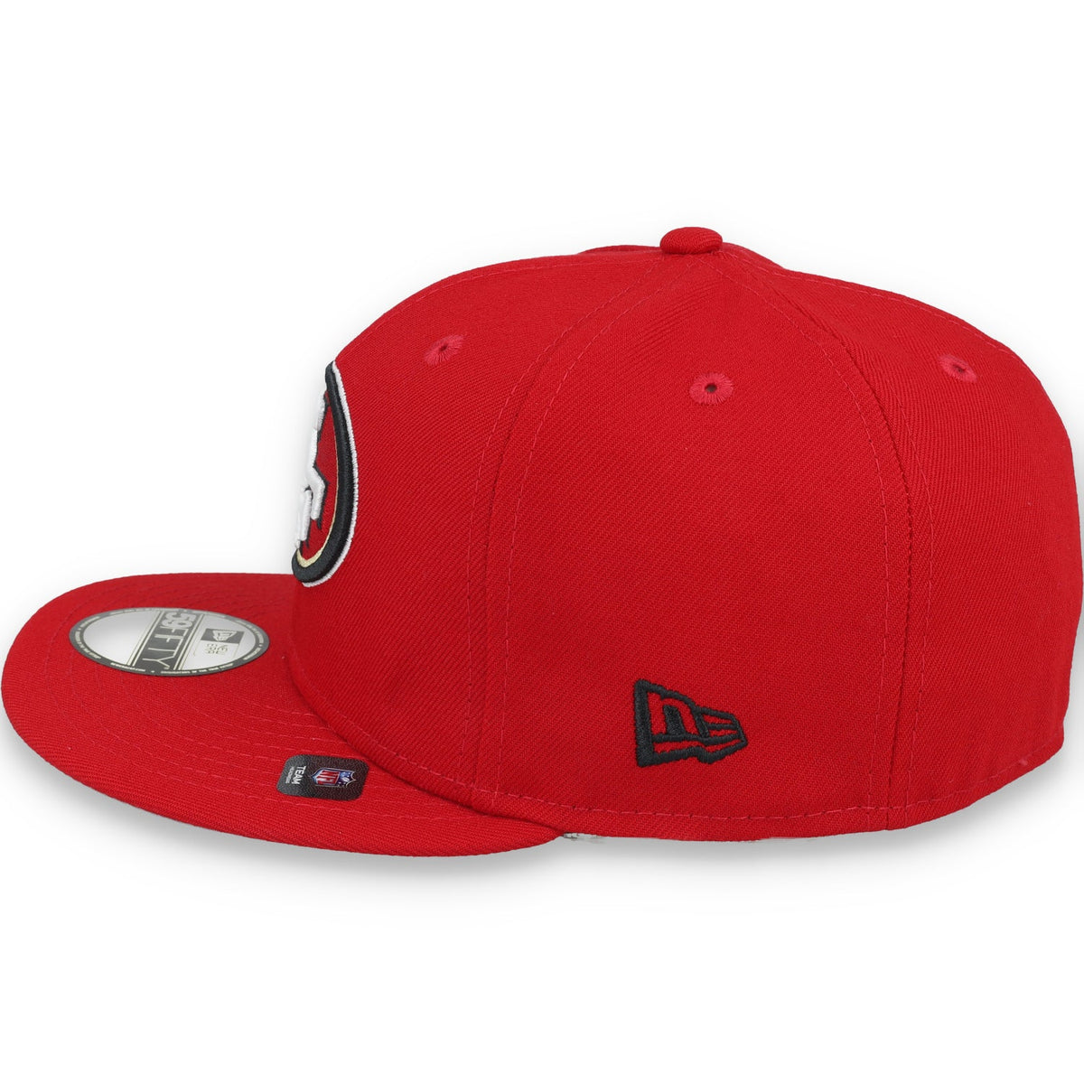 New Era San Francisco 49ers Super Bowl LVIII Side Patch 59FIFTY Fitted Hat-Red product image 4, provided for visual
