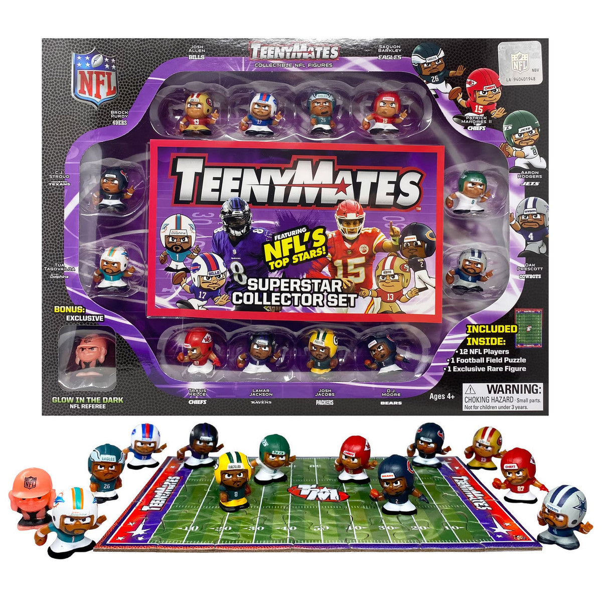 NFL Teenymates Player Figure 2024-2025 Series 13 Collector Gift Set product image 2, provided for visual reference and