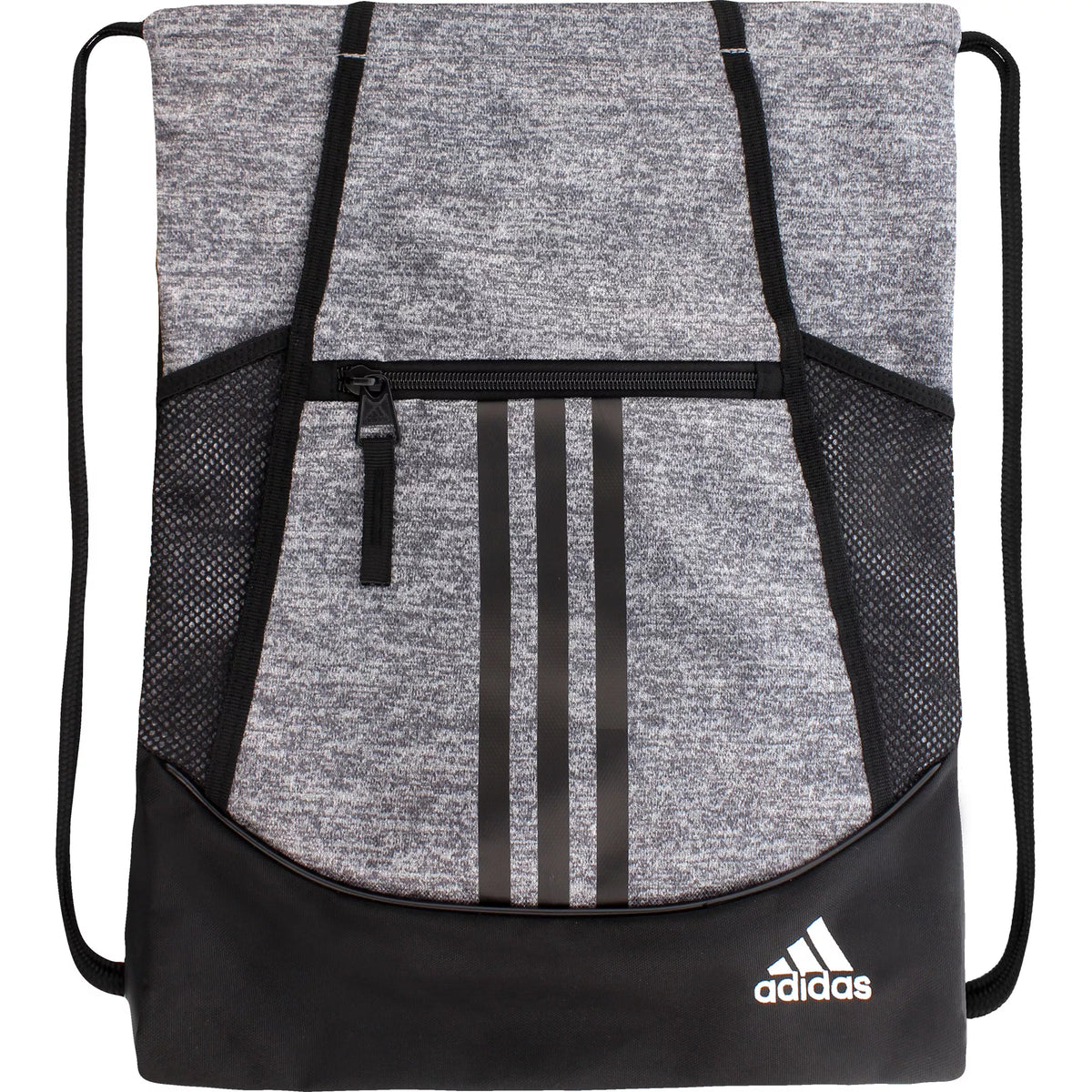 Adidas Alliance II Sackpack - Grey/Black product image 1, provided for visual reference and product detail review