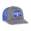 '47 Brand Los Angeles Dodgers Slate Trucker Adjustable Snapback Hat product image 1, provided for visual reference and