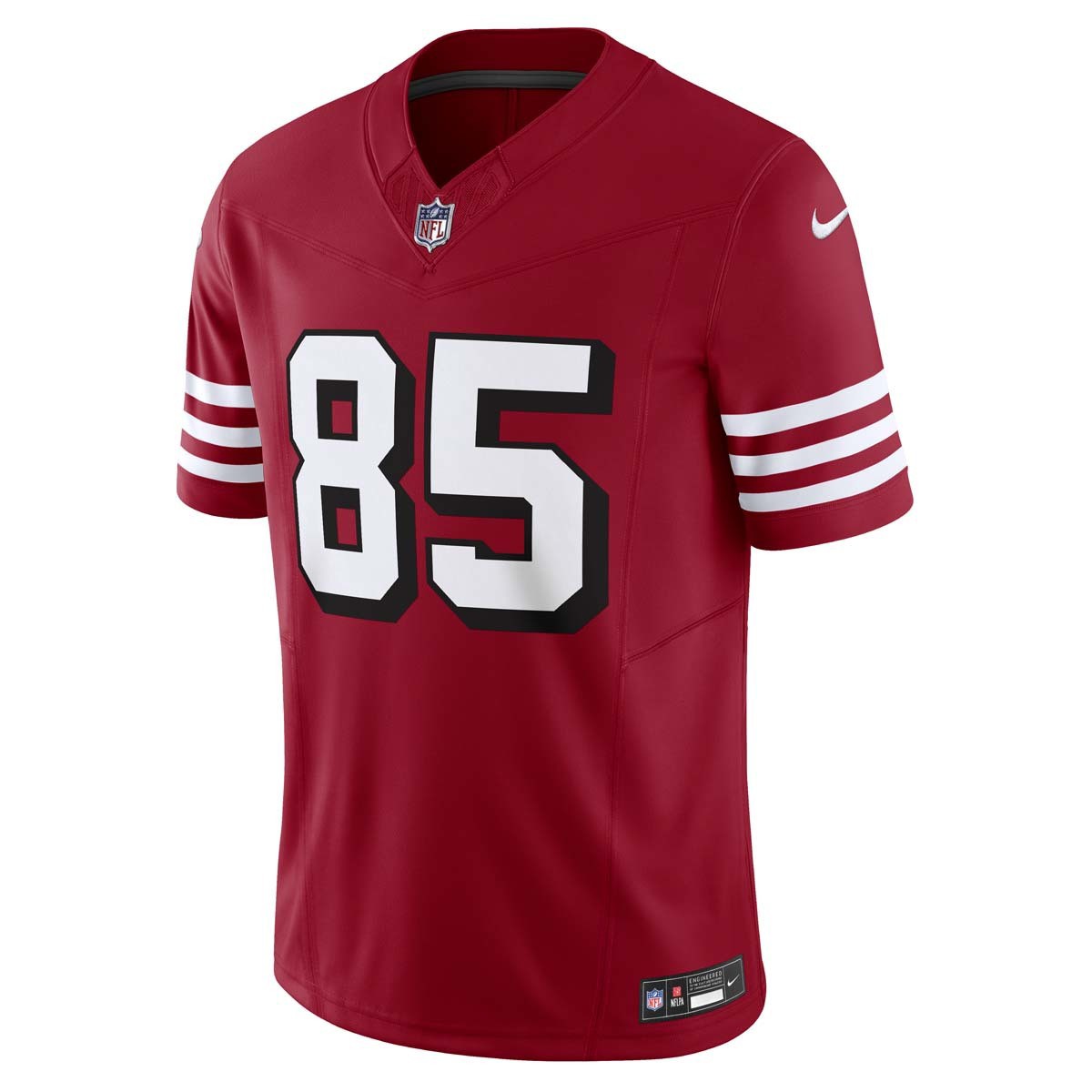 Nike Men San Francisco 49ers Kittle #85 Limited Jersey–Gym Red product image 1, provided for visual reference and product