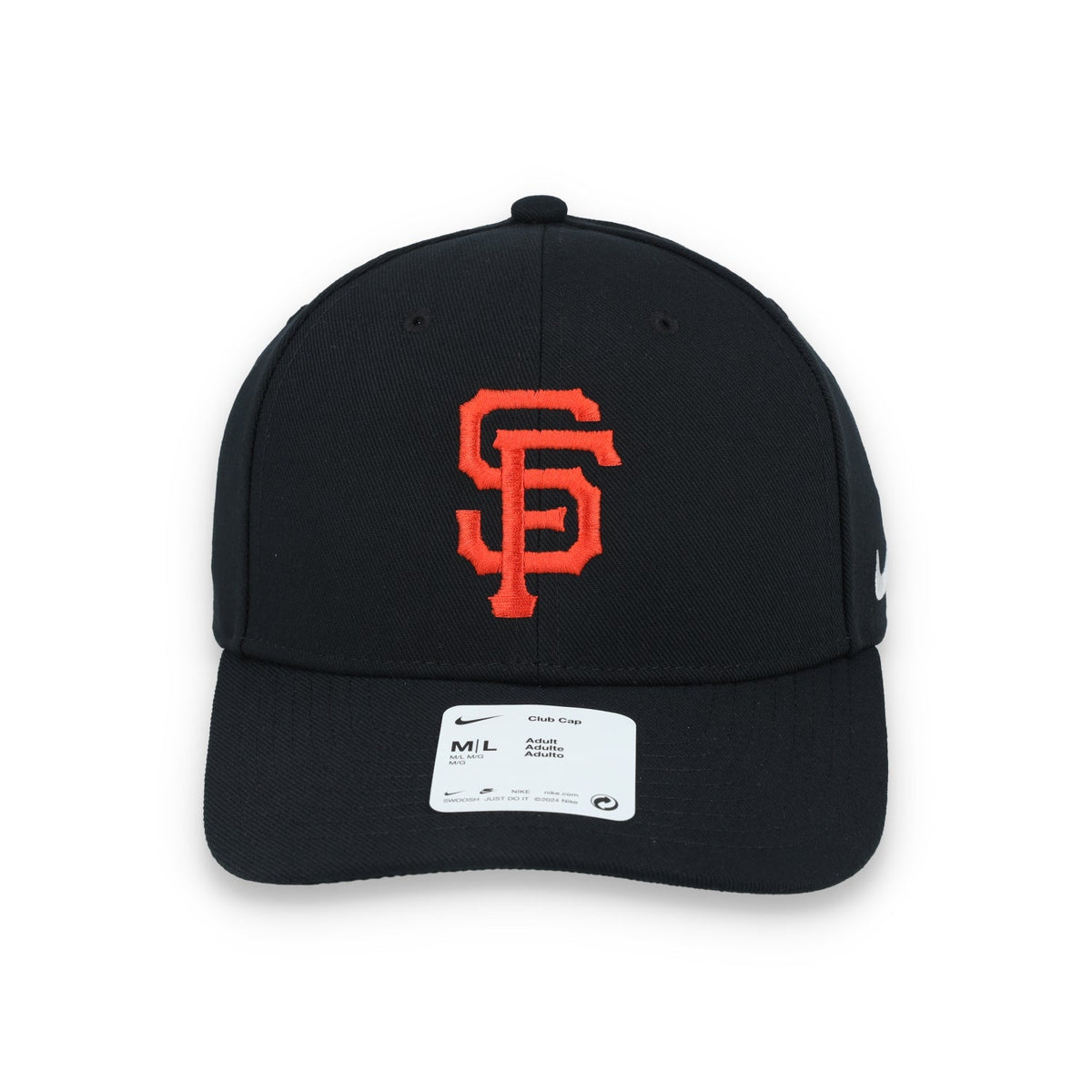 Nike San Francisco Giants Club Evergreen Snapback Hat product image 3, provided for visual reference and product detail