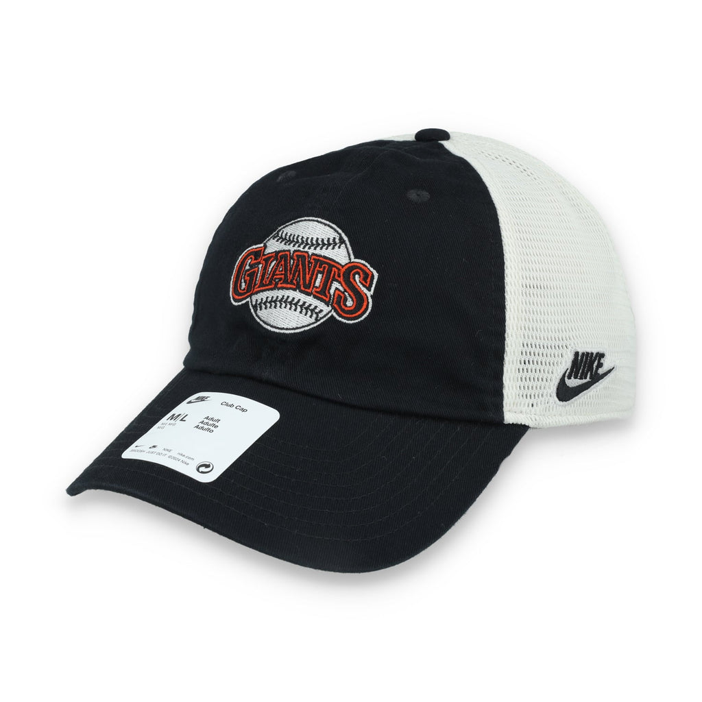 Nike San Francisco Giants Club Rewind Trucker Snapback Hat product image 6, provided for visual reference and product detail