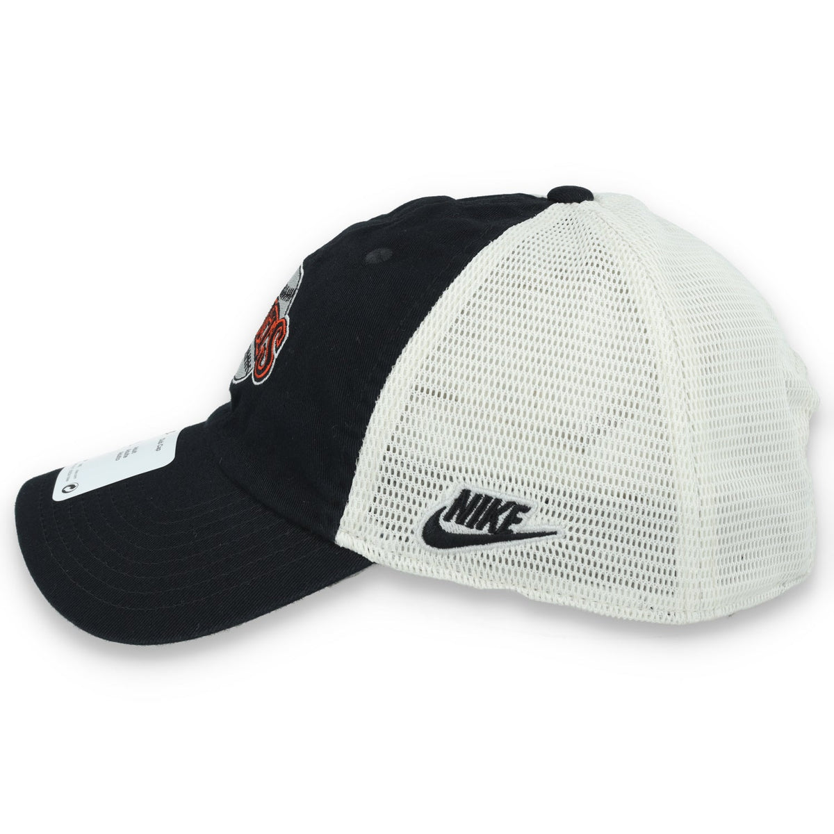 Nike San Francisco Giants Club Rewind Trucker Snapback Hat product image 5, provided for visual reference and product detail