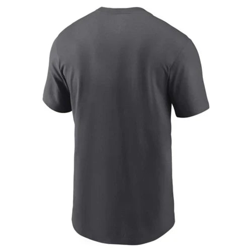 Nike Men San Francisco 49ers Helmet T-Shirt-Dark Grey product image 2, provided for visual reference and product detail