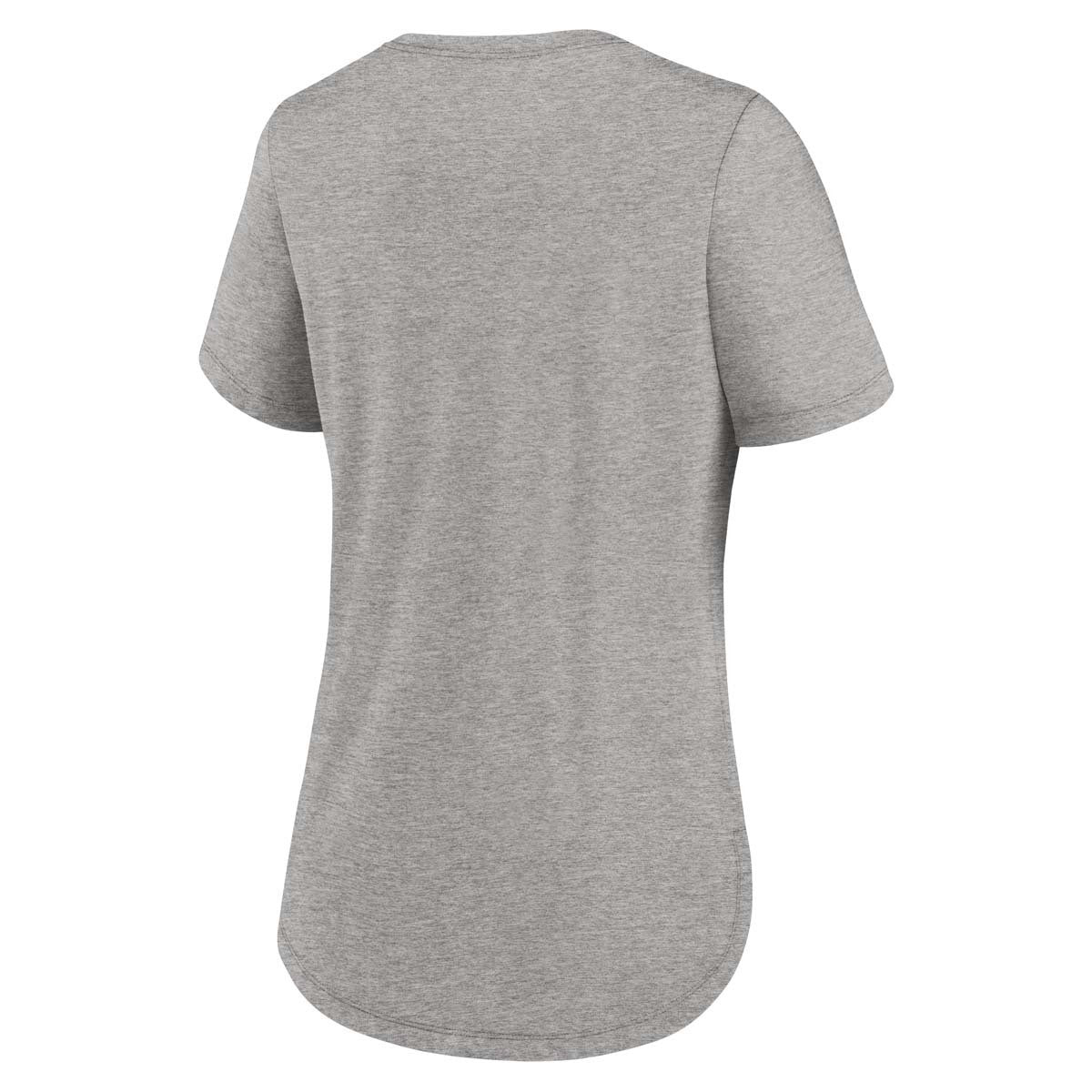 Nike Women San Francisco 49ers Team Shout T-Shirt - Grey product image 2, provided for visual reference and product detail