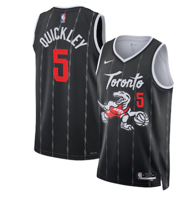 Immanuel Quickley Toronto Raptors Unisex 2025/26 Jersey product image 1