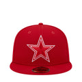 New Era Dallas Cowboys SUPER BOWL XXVII SIDE PATCH 59Fifty Classic Hat-Red product image 1, provided for visual reference
