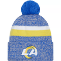 New Era Los Angeles Rams Sideline Knit 2023-Blue/Yellow product image 1, provided for visual reference and product detail