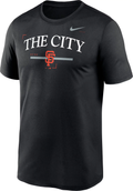 Nike Men San Francisco Giants Black Local Legend T-Shirt product image 1, provided for visual reference and product detail