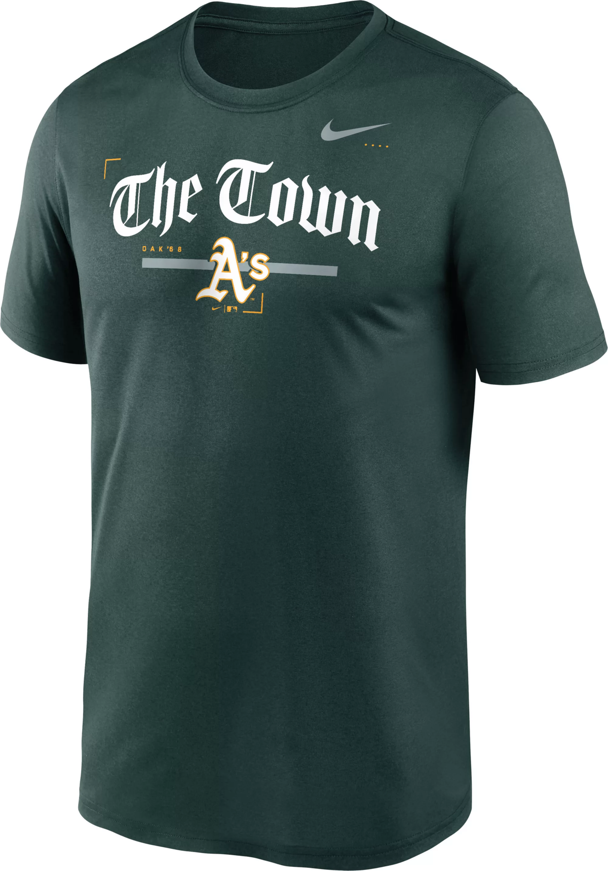 Nike Men Oakland Athletics Green Local Legend T-Shirt product image 1, provided for visual reference and product detail