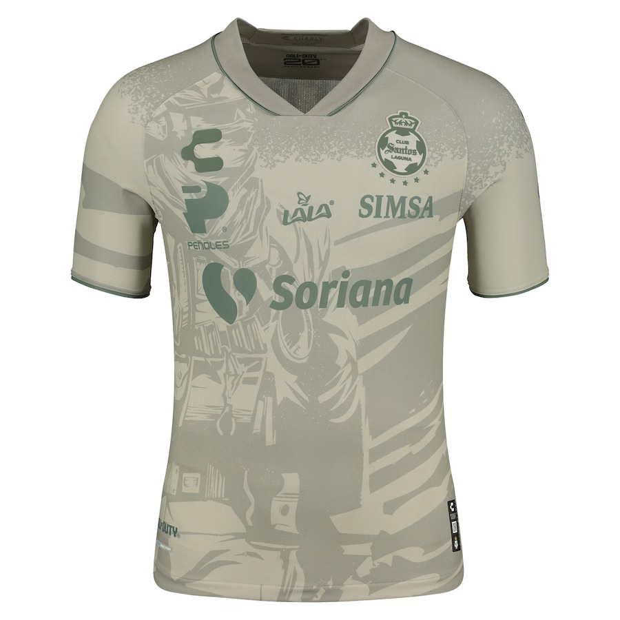 Charly Santos Stadium Third Call of Duty Special Edition Jersey 2023-24 product image 1, provided for visual reference and