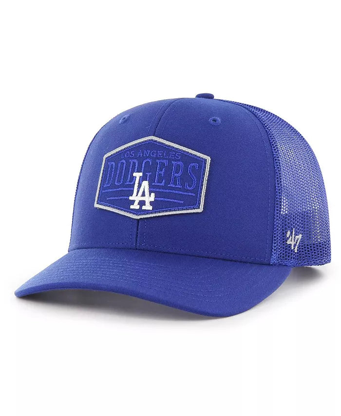 '47 Brand Los Angeles Dodgers Squad Trucker Adjustable Snapback Hat product image 1, provided for visual reference and