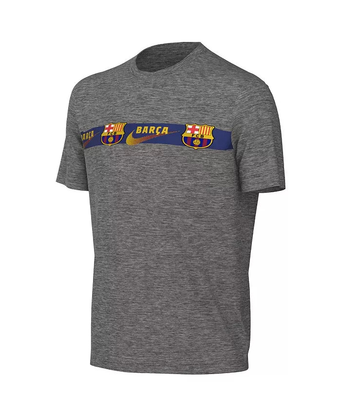 Nike FC Barcelona Big Kids' Soccer T-Shirt product image 1, provided for visual reference and product detail review