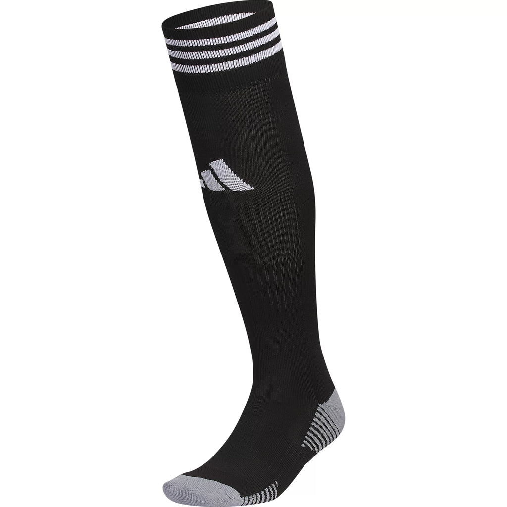 Adidas Copa Zone Cushion 5 OTC Socks - Black/White product image 1, provided for visual reference and product detail review