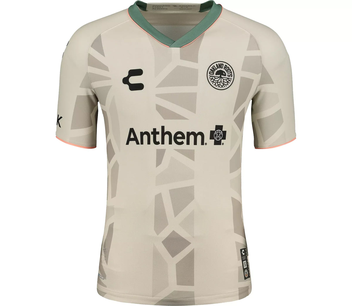Charly Oakland Roots 2024 Away Authentic Jersey product image 1, provided for visual reference and product detail review