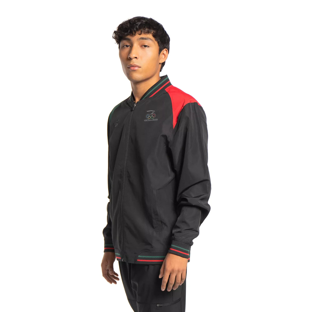 Charly Men Mexico Travel Jacket 2024 - Black product image 4, provided for visual reference and product detail review