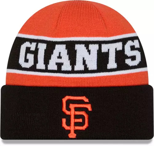 New Era San Francisco Giants Reverse Cuffed Knit product image 1, provided for visual reference and product detail review
