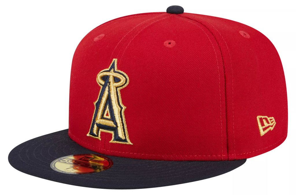New Era Los Angeles Angels Game Day 59FIFTY Fitted Hat product image 3, provided for visual reference and product detail