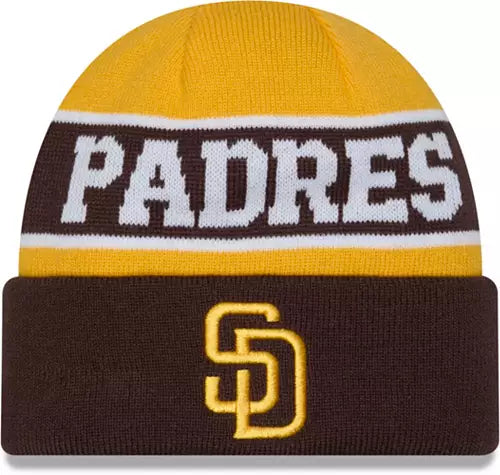 New Era San Diego Padres Reverse Cuffed Knit product image 1, provided for visual reference and product detail review