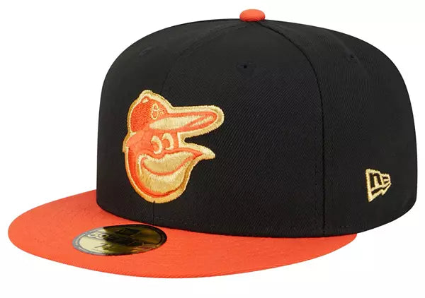 New Era Baltimore Orioles Game Day 59FIFTY Fitted Hat product image 2, provided for visual reference and product detail