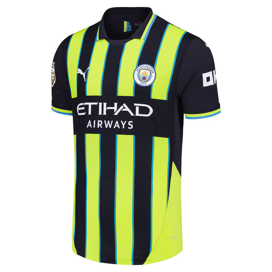 Puma Men Manchester City Authentic Away Jersey24/25 product image 1, provided for visual reference and product detail review