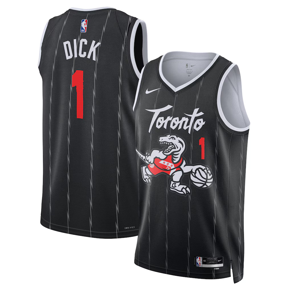 Gradey Dick Toronto Raptors Unisex 2025/26 Swingman Jersey product image 1