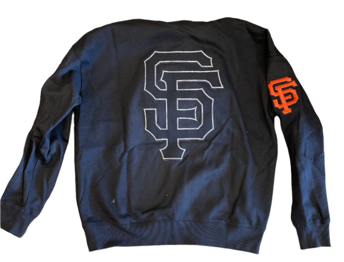 Pro Standard Men San Francisco Giants Paint The City Hoodie-Black product image 2, provided for visual reference and product