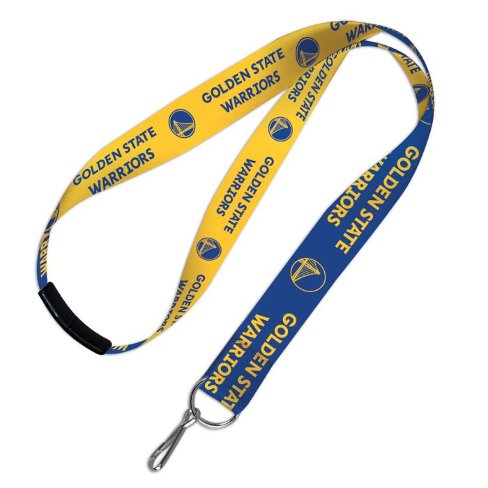 Golden State Warriors Lanyards W/Breakaway 1" product image 1, provided for visual reference and product detail review