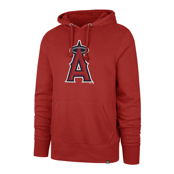 Los Angeles Angels 47 Brand Red Imprint Headline Hood Mens product image 1